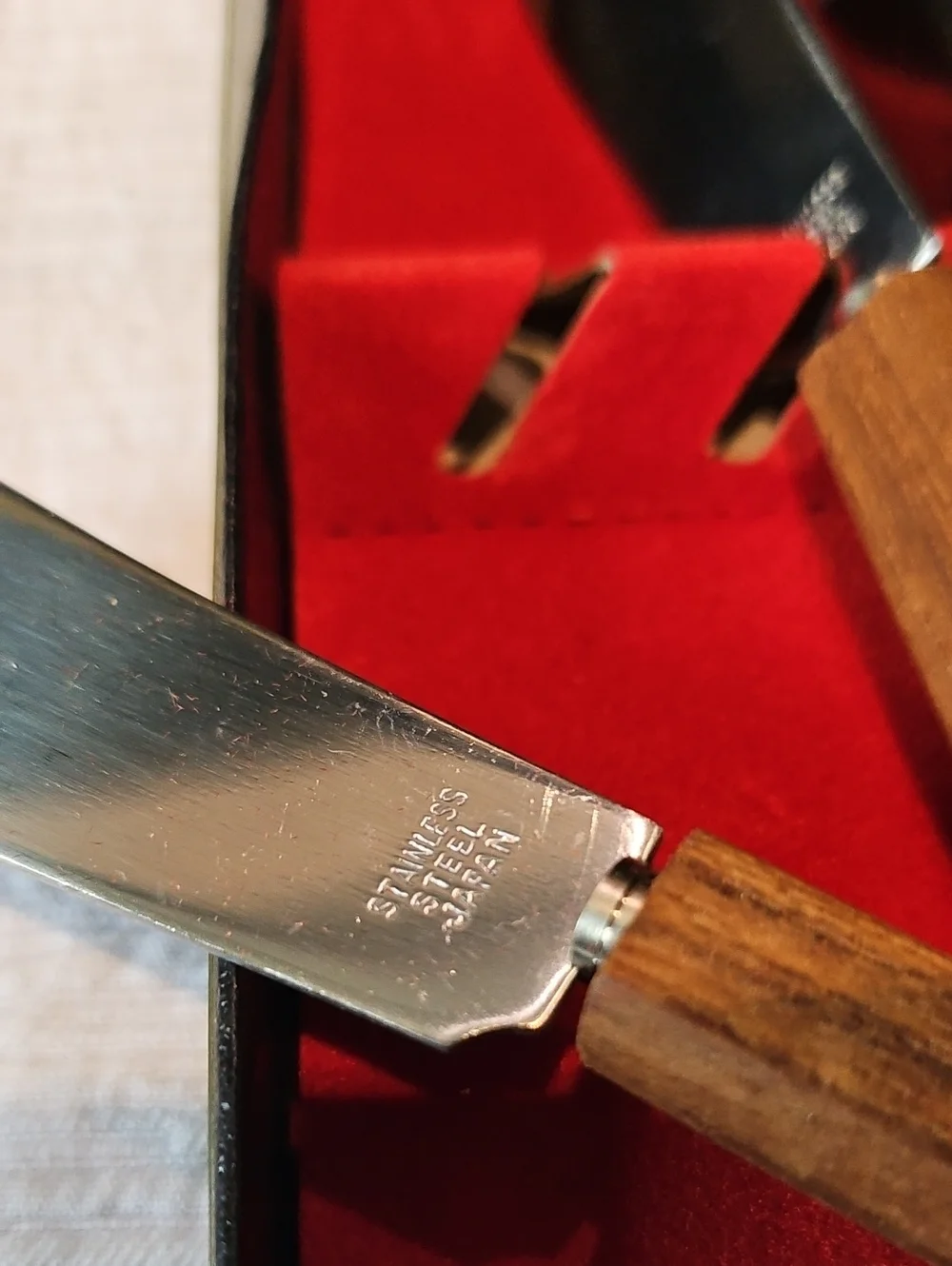 Vintage MCM Spreader Knife Set - 6 In Box